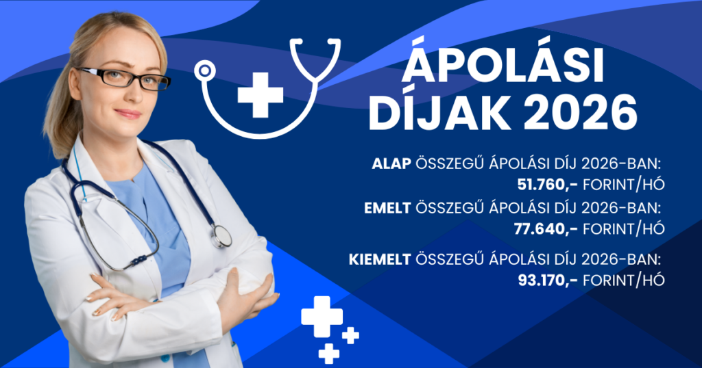 Ápolási díjak 2026